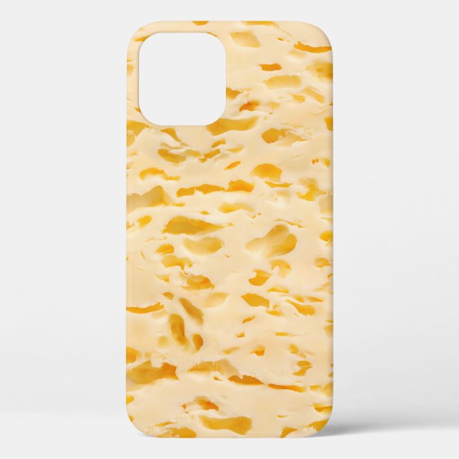 Coques Case-Mate iPhone Texture de fromage avec trous (Verso)
