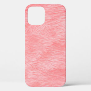 Case-Mate iPhone Case Texture de la fourrure de laine rose souple