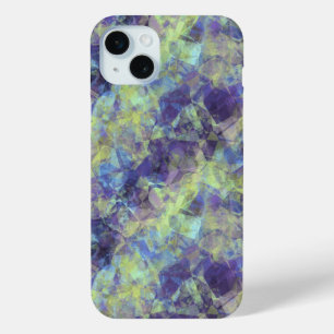 Coque iPhone 15 Mini Texture de la lavande endommagée