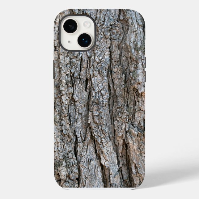 Coques Case-Mate iPhone Texture de l'écorce d'arbre (Verso)