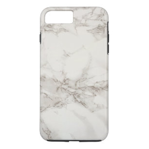 Coques Pour iPhone Texture de marbre grise blanche simple