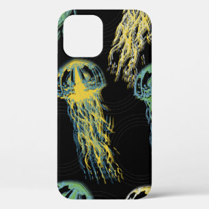 Case-Mate iPhone Case Texture de méduse dessinée à la main. Raster, main
