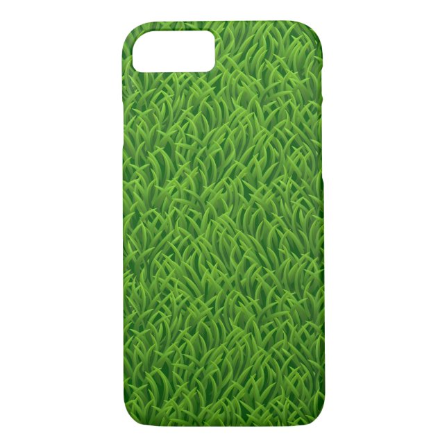 Coques Case-Mate iPhone Texture d'herbe verte (Dos)