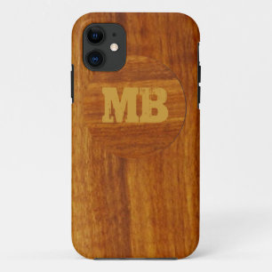 Etui iPhone Case-Mate texture en bois personnalisée