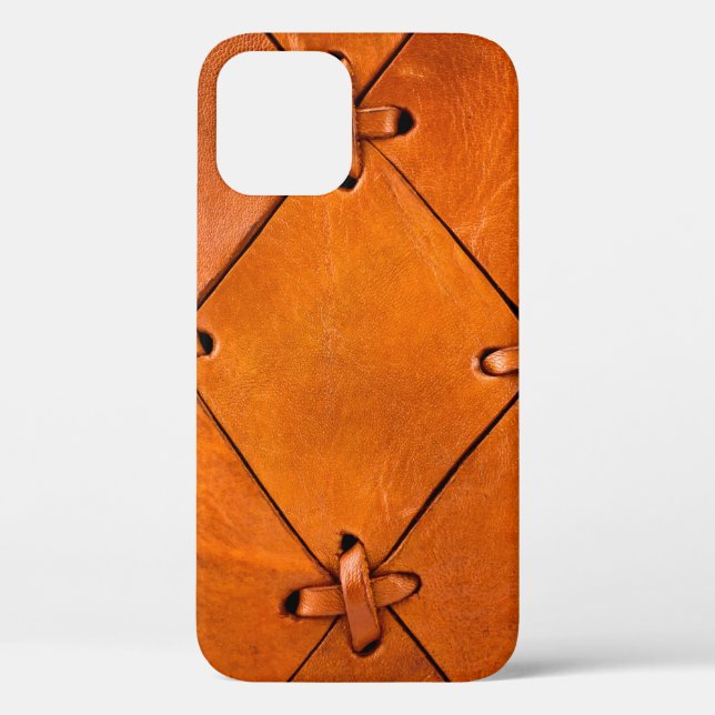 Coques Case-Mate iPhone Texture en cuir. (Verso)