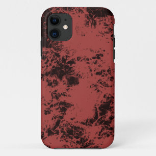Case-Mate iPhone Case Texture en marbre rouge en terre cuite