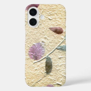 Coques iPhone 16 Texture Floral Abstrait