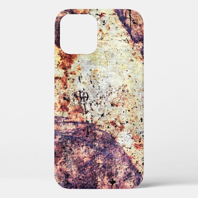 Coques Case-Mate iPhone Texture métal fer industriel (Verso)