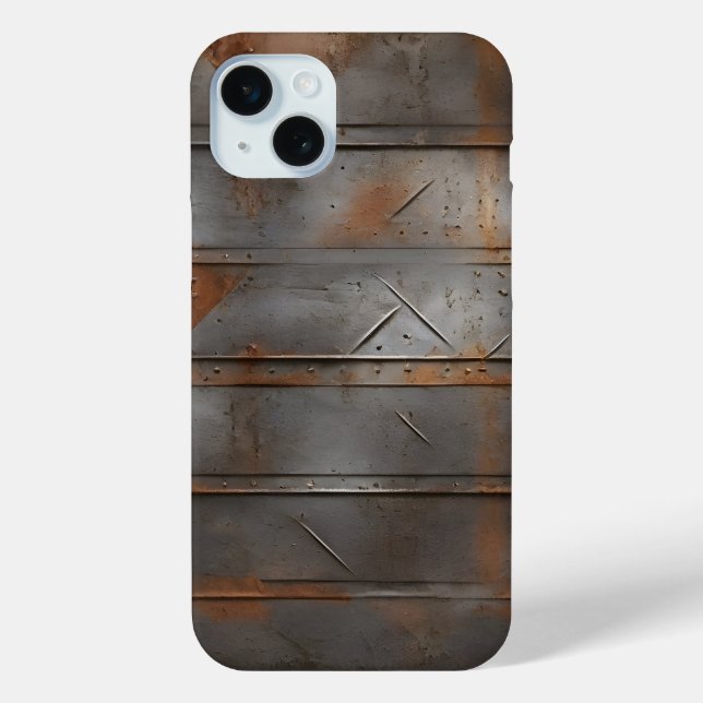 Coques Case-Mate iPhone texture métallique Abstraite (Verso)