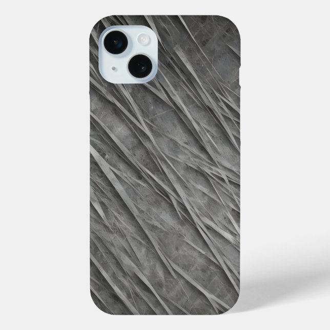 Coques Case-Mate iPhone texture métallique Abstraite (Verso)