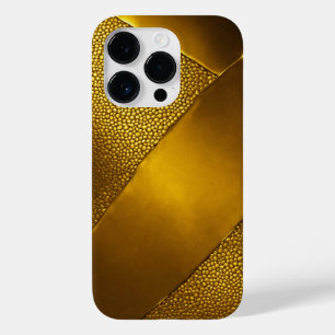 Coque Pour iPhone 14 Pro Texture métallique métallique personnalisée en tit