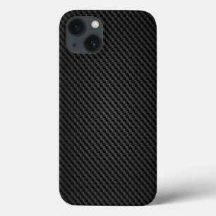 Case-Mate iPhone Case Texture noire de synthétique de Para-aramid