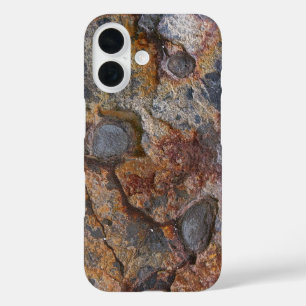 Coques iPhone 16 Texture rocheuse sédimentaire