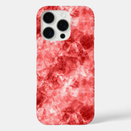 Coques iPhone 16 Pro Texture rouge dégraissée