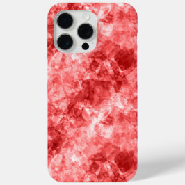 Coque iPhone 15 Pro Max Texture rouge dégraissée