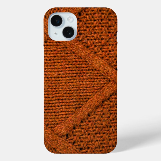 Coques Case-Mate iPhone texture tricotée Abstraite (Verso)