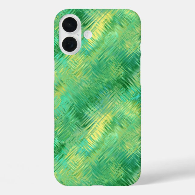 Coques Case-Mate iPhone Texture verre vert émeraude (Verso)