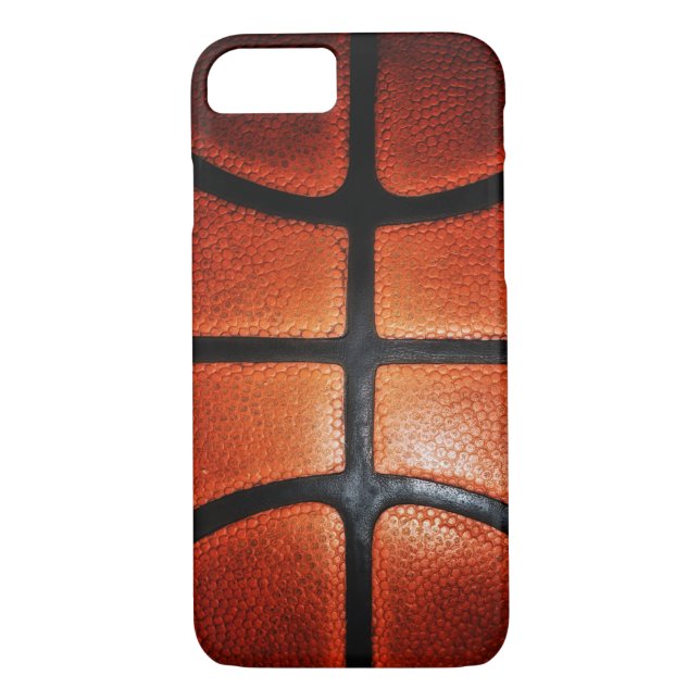 Coques Case-Mate iPhone Textures de basket-ball (Dos)