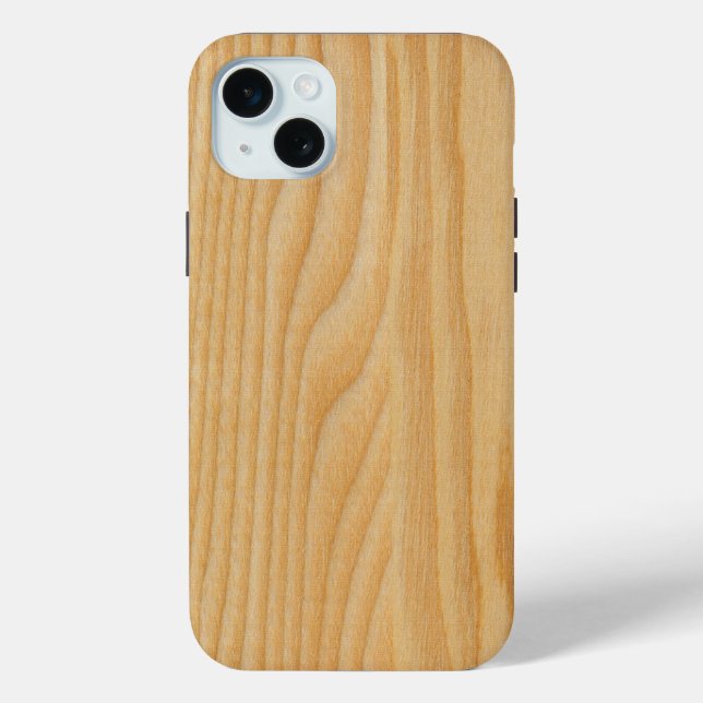 Coques Case-Mate iPhone textures en bois clair (Verso)