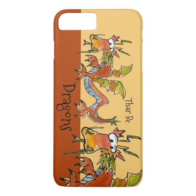 Coques Case-Mate iPhone Thare Be Dragons (Dos)