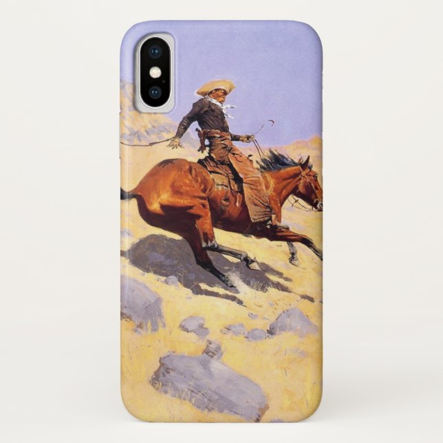 Coques Case-Mate iPhone The Cowboy (par Frederic Remington) (Dos)