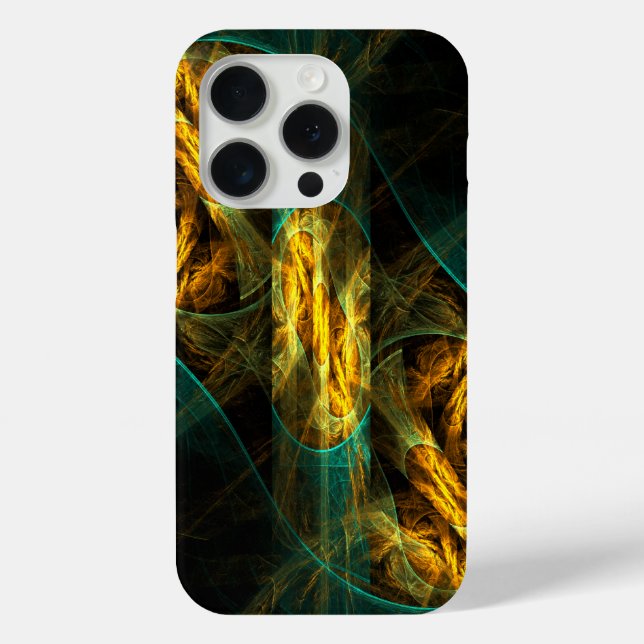 Coques Case-Mate iPhone The Eye of the Jungle Abstract (Verso)