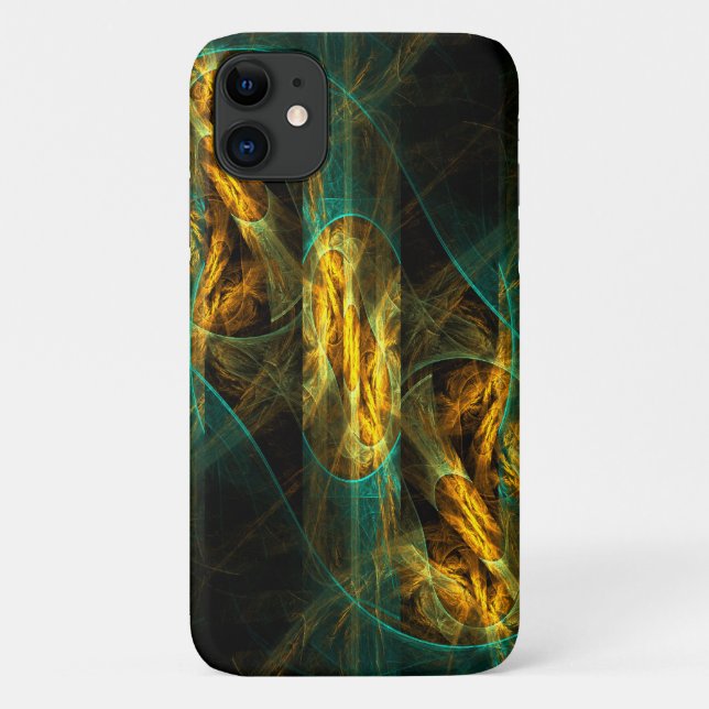 Coques Case-Mate iPhone The Eye of the Jungle Abstract (Dos)
