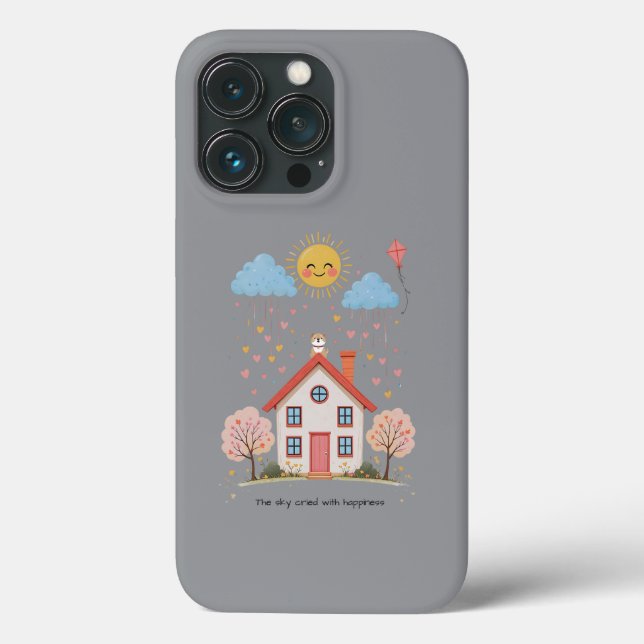 Coques Case-Mate iPhone The sky cried with happiness (Verso)