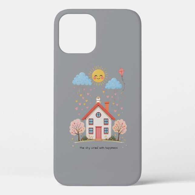 Coques Case-Mate iPhone The sky cried with happiness (Verso)