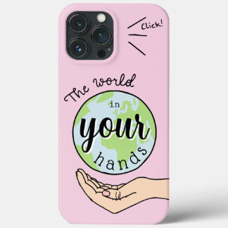 Case-Mate iPhone Case the world in your hands Case-mate iPhone Enveloppe