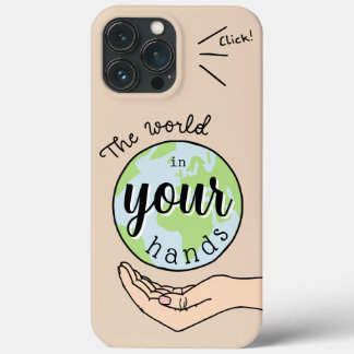 Case-Mate iPhone Case the world in your hands Case-mate iPhone Enveloppe