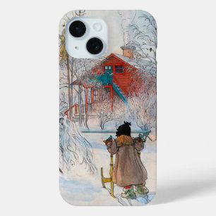 Coque Pour iPhone 15 The Yard and Washhouse par Carl Larsson