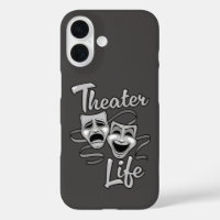Théâtre Vie Comédie et masques de tragédie