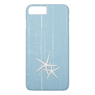 Etui iPhone Case-Mate Thème bleu de plage de menthe rustique d'étoiles
