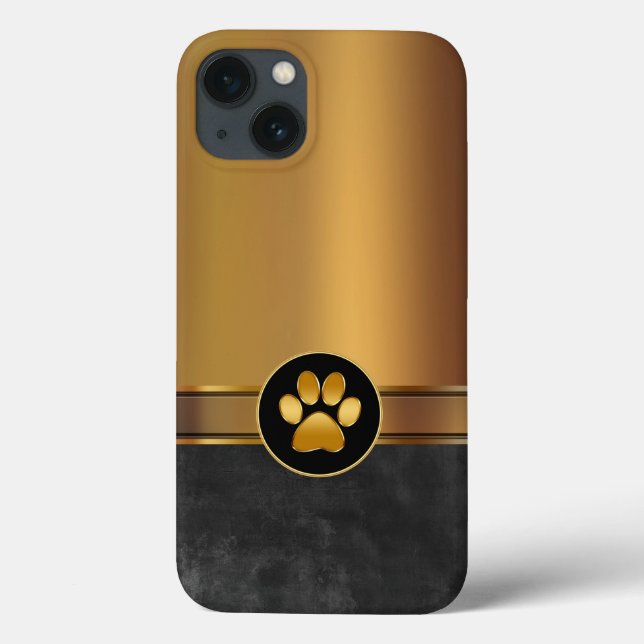 Coques Case-Mate iPhone Thème Chien Empreinte de Patte (Verso)