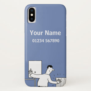 Etui iPhone Case-Mate Thème de chauffage et de plomberie