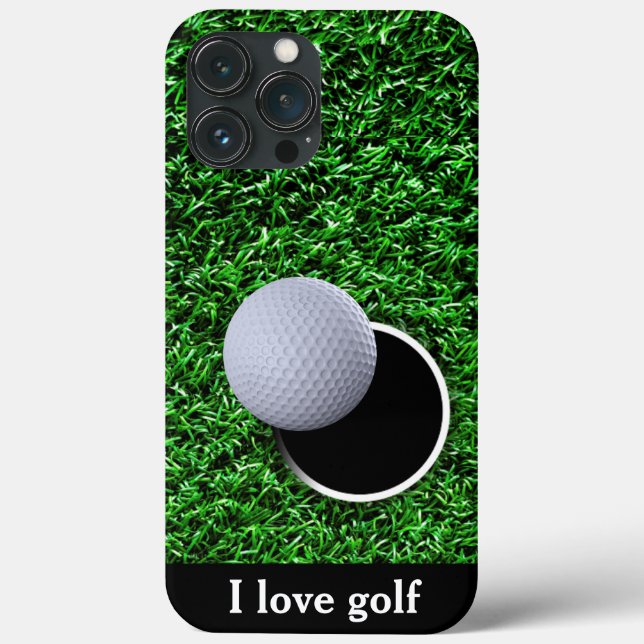 Coques Case-Mate iPhone Thème de golf masculin cool Business (Verso)