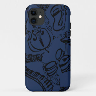 Case-Mate iPhone Case Thème de jazz de Julian