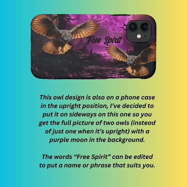 Coques Case-Mate iPhone Thème Deux chouettes (Créateur téléchargé)