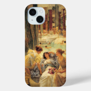 Coque Pour iPhone 15 Thermes de Caracalla par Lawrence Alma-Tadema