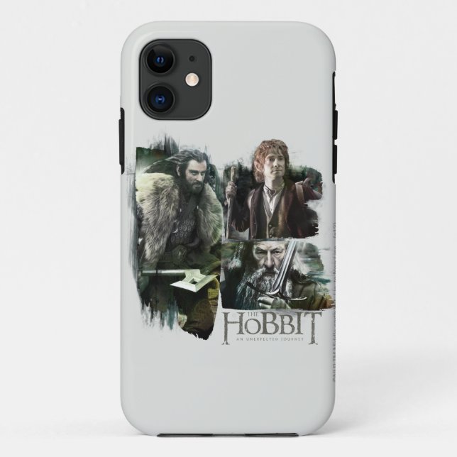 Coques Case-Mate iPhone THORIN OAKENSHIELD™, BILBO BAGGINS™, & Gandalf Art (Dos)