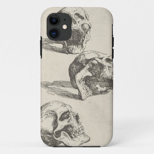 Coques Case-Mate iPhone Three Skulls (Dos)