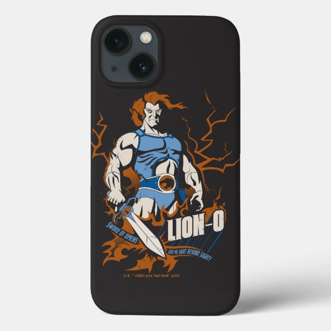 Coques Case-Mate iPhone ThunderCats | Lion-O Graphique électrique (Verso)