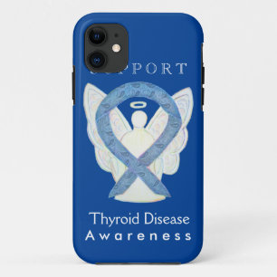 Coque Case-Mate Pour iPhone Thyroïde Maladie Sensibilisation Ruban Angel Télép