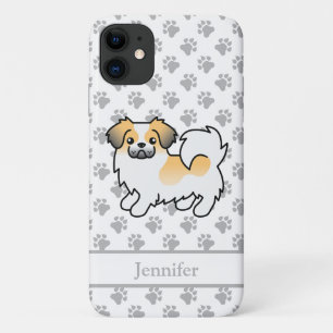 Case-Mate iPhone Case Tibétain Spaniel chien fauve sable parti-couleur &