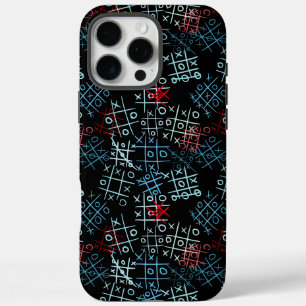 Coques iPhone 16 Pro Max tictactoe motif.BW.B BG BG
