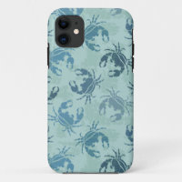 Tie Dye Motif De Crabes