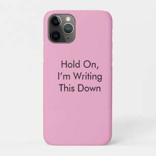 Case-Mate iPhone Case Tiens, je prends note
