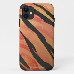 Coque Case-Mate Pour iPhone Tiger chaud orange et noir