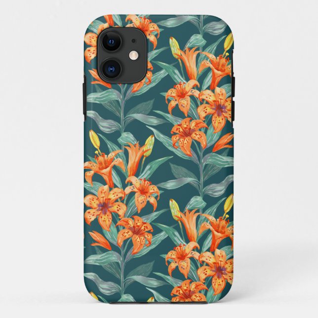 Coques Case-Mate iPhone Tiger Lily (Dos)